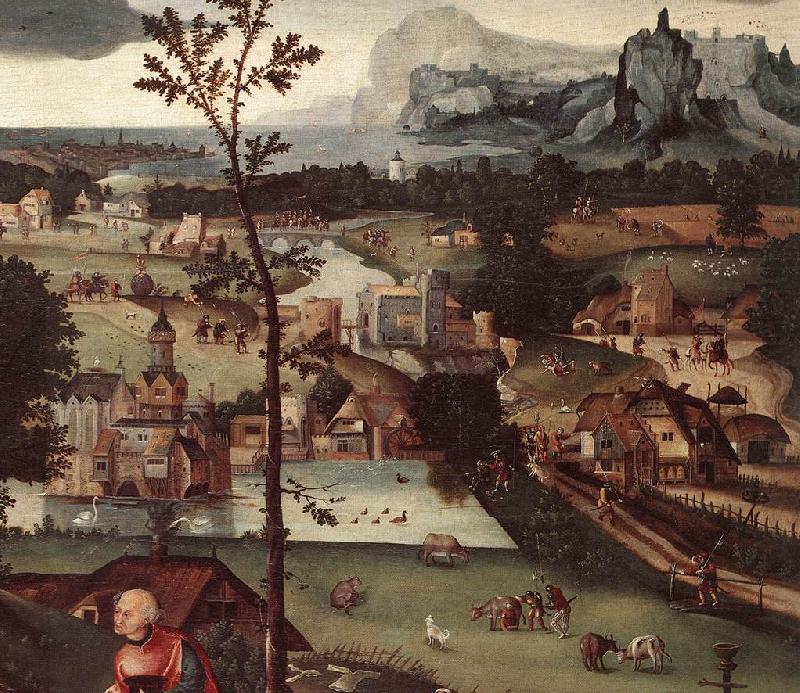 Landscape with the Rest on the Flight (detail) a, PATENIER, Joachim